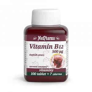 MedPharma Vitamin B12 (kyanokobalamin) 500 µg 107 tablet