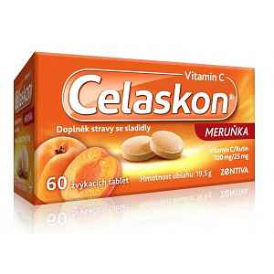 Celaskon Meruňka 100mg Tbl.60