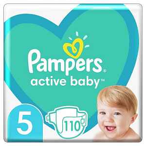 Pampers Active Baby Mega Pack S5 110ks