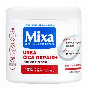 Mixa Urea Cica Repair+ Renewing Cream regenerační tělový krém pro suchou a hrubou pokožku 400 ml