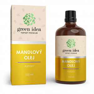 TOPVET Mandlový olej 100% s vitaminem E 100 ml