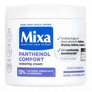 Mixa Panthenol Comfort Restoring Cream obnovující tělový krém pro pokožku se sklonem k atopii 400 ml