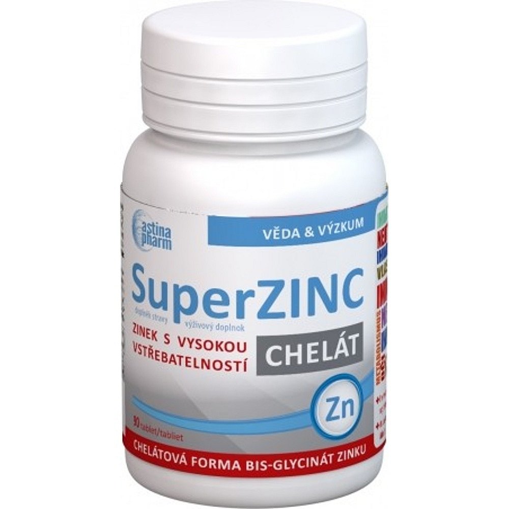 ASTINA SuperZINC chelát 90 tablet