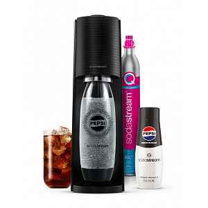 SODASTREAM TERRA Pepsi Zero Mpack výrobník perlivé vody Black