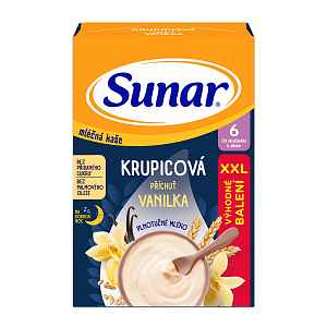 Sunar Ml.krupic.kaše Vanilka Na Dobrou Noc 340g