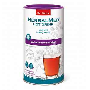 HerbalMed Hot drink Dr. Weiss nachlazení rýma + vit.C 180g