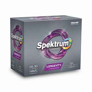 WALMARK Spektrum gummies LONGEVITY s rakytníkem 90+30 tablet NAVÍC