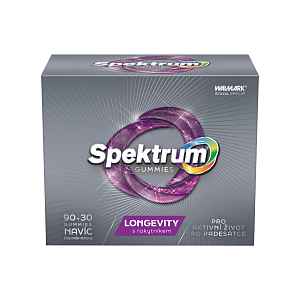 WALMARK Spektrum gummies LONGEVITY s rakytníkem 90+30 tablet NAVÍC