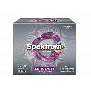 WALMARK Spektrum gummies LONGEVITY s rakytníkem 90+30 tablet NAVÍC