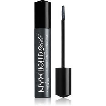 NYX Professional Makeup Liquid Suede™ Metallic Matte voděodolná tekutá rtěnka s metalickým finišem odstín 40 Go Rogue 4 ml