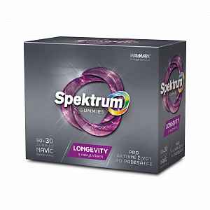 WALMARK Spektrum gummies LONGEVITY s rakytníkem 90+30 tablet NAVÍC