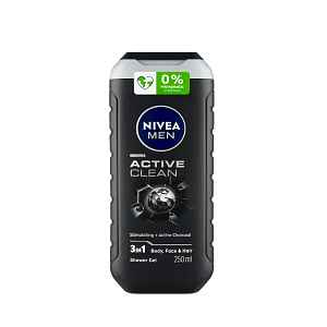 NIVEA Sprchový gel muži ACTIVE CLEAN 250ml č.84045