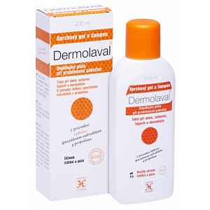 DERMOLAVAL sprchový gel a šampon 200ml