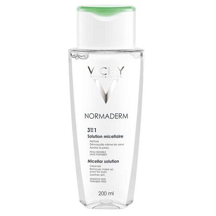 Vichy Normaderm Micelární čisticí voda pro pleť s nedokonalostmi 3v1 200ml