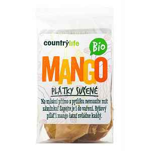 Country Life Mango plátky sušené BIO 80 g