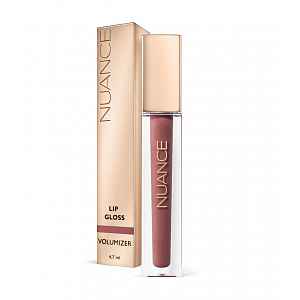 Nuance Lip Gloss Volumizer 02 Chic Beige lesk na rty 4,7 ml