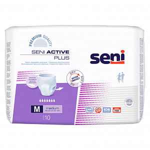 Seni Active Plus Medium 10ks ink. plen. kalh.