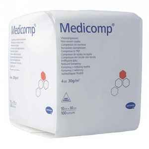 Kompres Medicomp nester.10x10cm 100ks 4218251