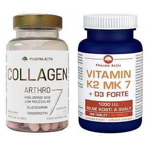 COLLAGEN Arthro tbl.90+Vit.K2 MK7+D3 forte tbl.125