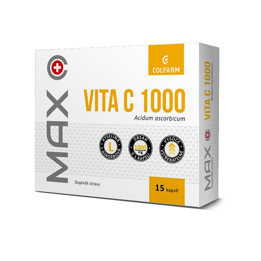 COLFARM MAX VITA C 1000 15 kapslí