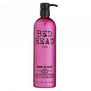 Tigi Bed Head Dumb Blonde Shampoo 750ml Šampon pro poškozené vlasy