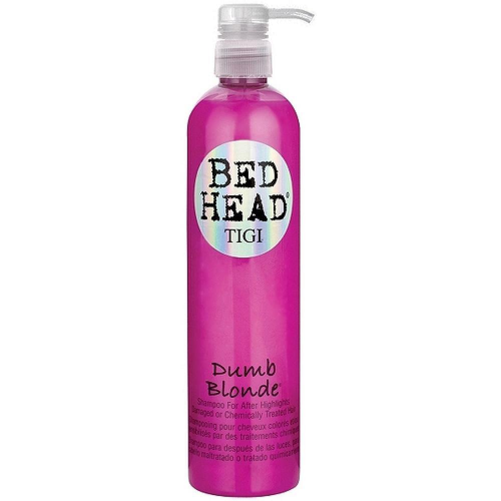 Tigi Bed Head Dumb Blonde Shampoo 750ml Šampon pro poškozené vlasy