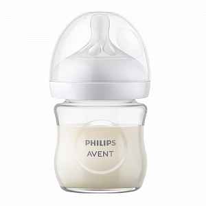 Philips Avent Láhev Natural Response skleněná 120ml, 0m+