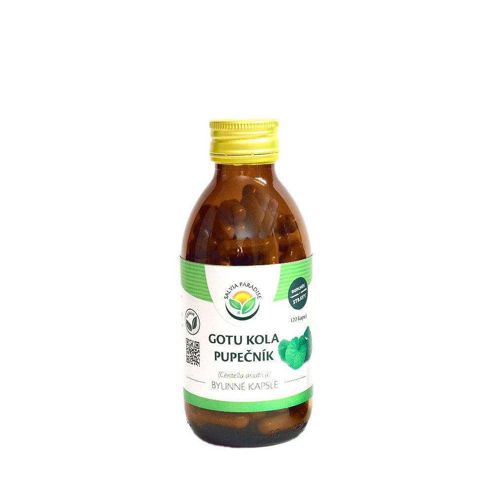 SALVIA PARADISE Gotu kola - pupečník kapsle 120 ks