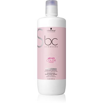 Schwarzkopf Professional pH 4,5 BC Bonacure Color Freeze micelární šampon pro odbarvené vlasy  1000 ml