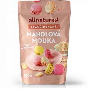 Allnature Mandlová mouka blanšírovaná 250g