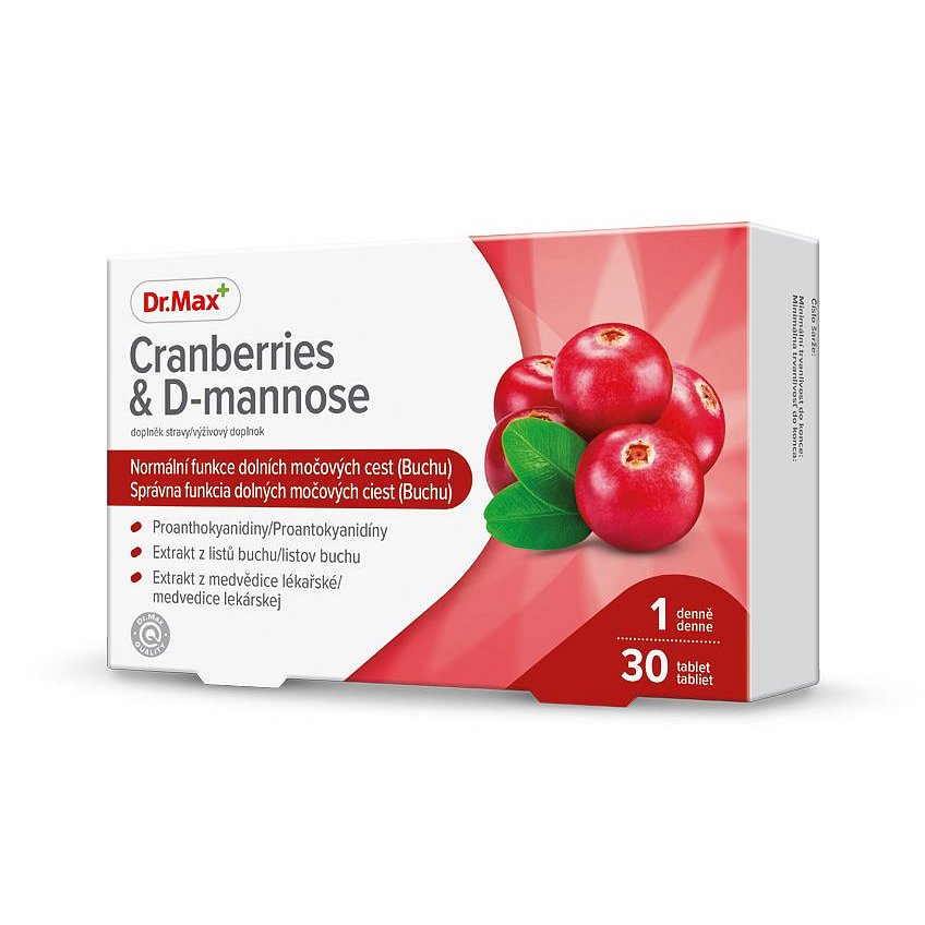 Dr.Max Cranberries & D-mannose 30 tablet