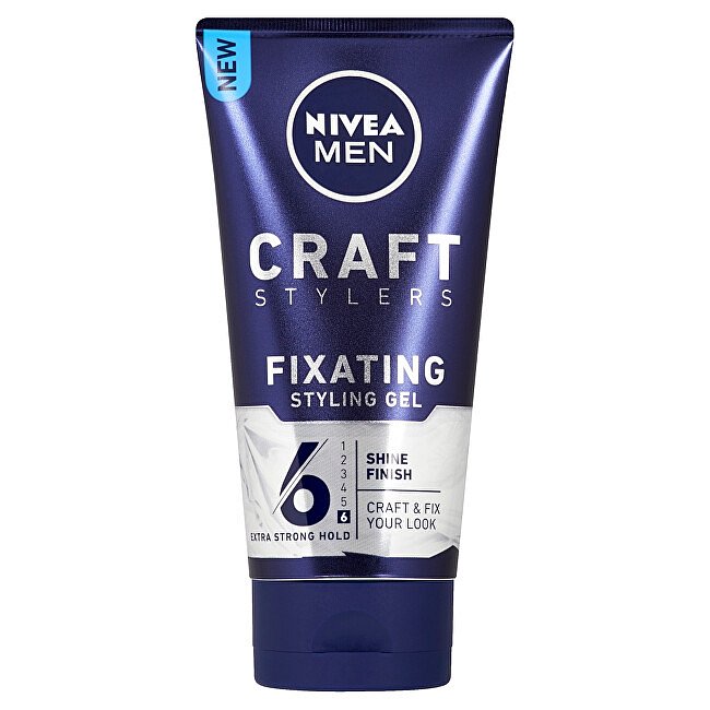 Nivea Stylingový gel pro lesk vlasů Men  150 ml