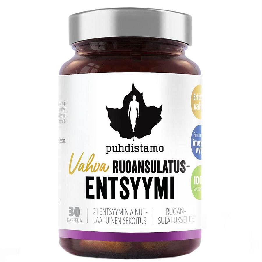 Puhdistamo Super Digestive Enzymes 30 kapslí