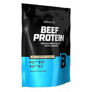 BioTech USA Beef Protein Vanilka-Skořice 500g