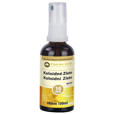 Koloidní zlato 10ppm 100ml spray