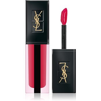 Yves Saint Laurent Vernis À Lèvres Water Stain dlouhotrvající tekutá rtěnka dodávající hydrataci a lesk odstín 602 VAGUE DE ROUGE 5,9 ml