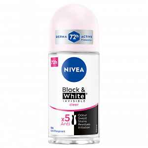 Kuličkový antiperspirant Invisible For Black & White Clear 50 ml