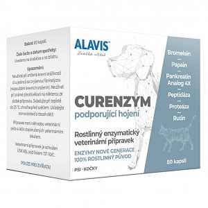 ALAVIS Curenzym Enzymoterapie a.u.v. cps.80