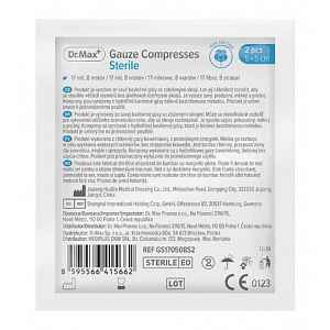 Dr. Max Gauze Compresses Sterile 5x5 cm 2 ks