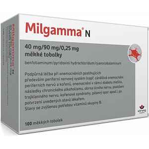 MILGAMMA N 40/90/0,25MG měkké tobolky 100