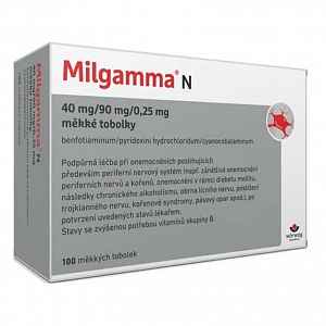 MILGAMMA N 40/90/0,25MG měkké tobolky 100