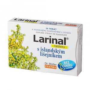 Dr. Müller Larinal® s islandským lišejníkem 16 tablet