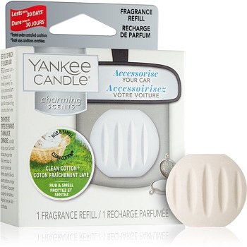 Yankee Candle Clean Cotton vůně do auta náhradní náplň