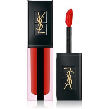 Yves Saint Laurent Vernis À Lèvres Water Stain dlouhotrvající tekutá rtěnka dodávající hydrataci a lesk odstín 612 Rouge Deluge 5,9 ml