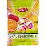 Intact sáček šumivé pastil.BRAUSE MIX s vit.C 75g