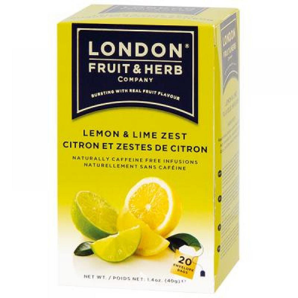 London Fruit & Herb Lemon & Lime Zest čaj 20x2g