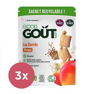 GOOD GOUT BIO Mangové polštářky 3x50 g