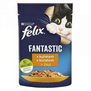 Felix Fantastic kapsička s kuřetem v želé 85g