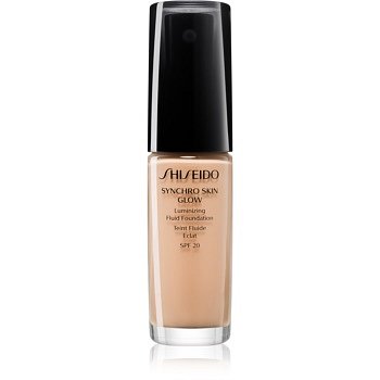 Shiseido Makeup Synchro Skin Glow Luminizing Fluid Foundation rozjasňující make-up SPF 20 odstín Neutral 3 30 ml