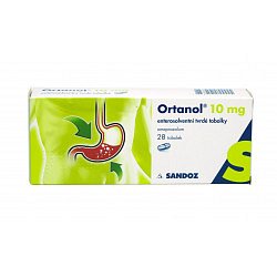 Sandoz Ortanol 10 mg 28 tvrdých tobolek